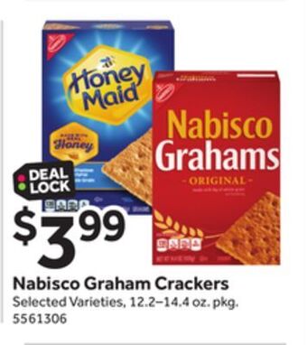 Stop&Shop Nabisco graham crackers offer