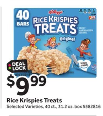 Stop&Shop Rice krispies treats offer