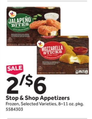 Stop&Shop Stop & shop appetizers offer