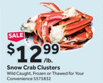 Stop&Shop Snow crab clusters offer