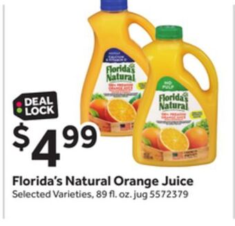 Stop&Shop Florida's natural orange juice offer