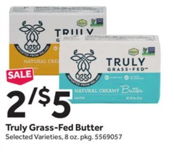 Stop&Shop Truly grass-fed butter offer