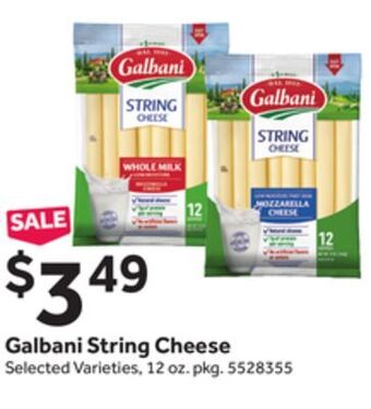 Stop&Shop Galbani string cheese offer