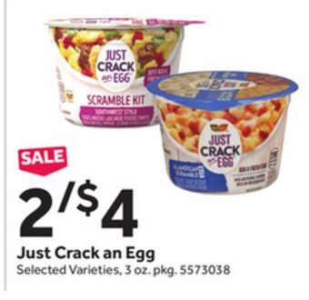 Stop&Shop Just crack an egg offer