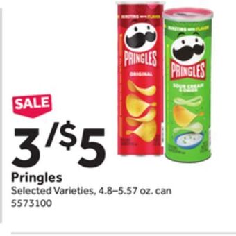 Stop&Shop Pringles offer