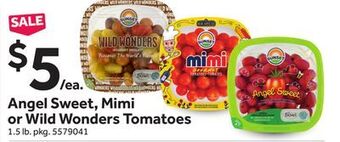 Stop&Shop Angel sweet, mimi or wild wonders tomatoes offer