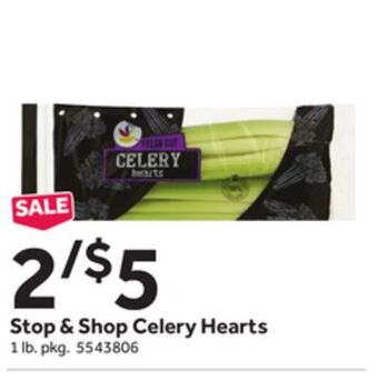 Stop&Shop Stop & shop celery hearts offer