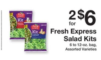 The Fresh Grocer Salad kits offer
