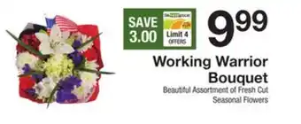 The Fresh Grocer Working warrior bouquet offer