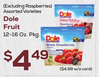 DeCicco & Sons Dole fruit offer