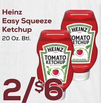 DeCicco & Sons Heinz easy squeeze ketchup offer