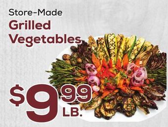 DeCicco & Sons Grilled vegetables offer
