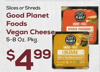 DeCicco & Sons Good planet foods vegan cheese offer