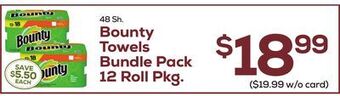 DeCicco & Sons Bounty towels bundle pack offer