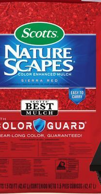 Lowe's Scotts® 1.5-cu ft nature scapes® color enhanced mulch offer