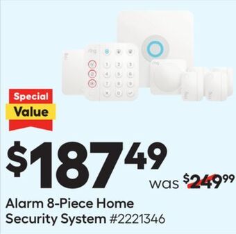 Lowe's Alarm 8-piece home security system offer