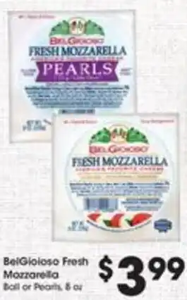 Kroger Belgioioso Fresh Mozzarella offer