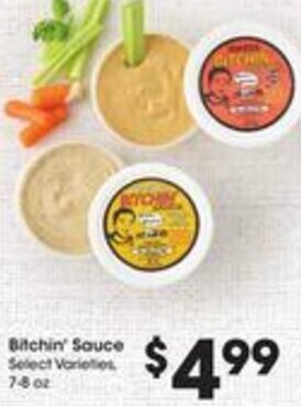 Kroger Bitchin' Sauce 7-8 oz. offer