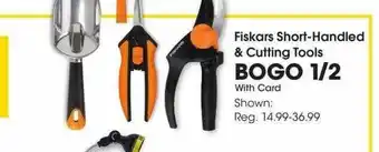 Fiskars short-handled & cutting tools