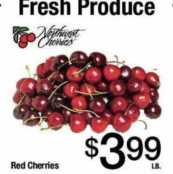 Jons International Red cherries offer