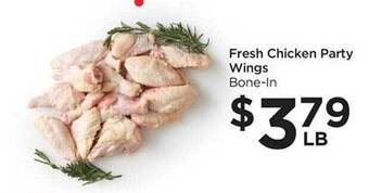 Foods Co Fresh chicken party wings offer