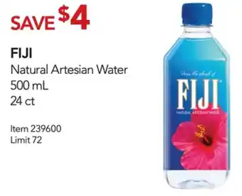 Fiji Natural Artesian Water 500 mL 24 ct