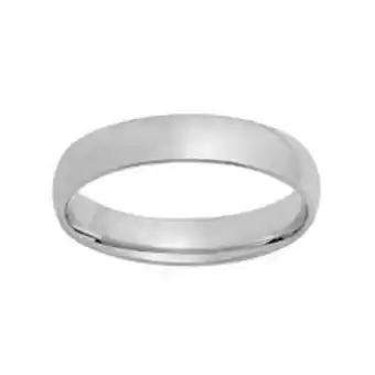Sterling silver wedding band