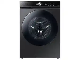 Samsung Bespoke 5.3 cu. ft. ultra capacity front load washer with super speed wash and ai smart dial in brushed black offer