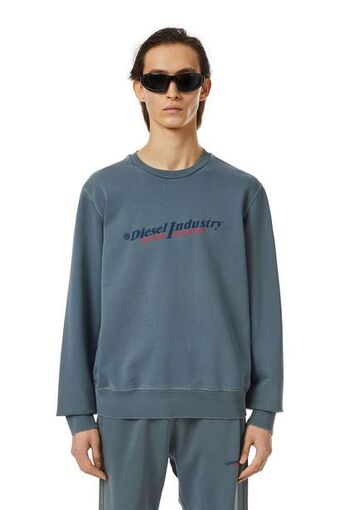 Sweatshirt with puff logo