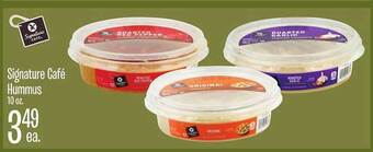 Jewel-Osco Signature café hummus offer