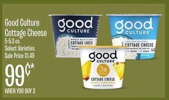 Jewel-Osco Good culture cottage cheese offer