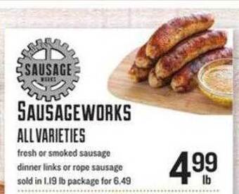 Lowes Foods Sausage works offer