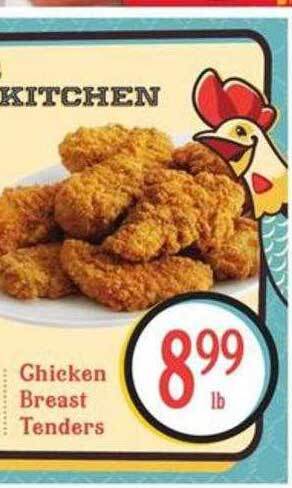 Lowes Foods Chicken breast tenders offer