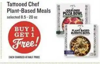 Lowes Foods Tottooed chef plant-based meals offer