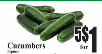 Baja Ranch Cucumbers offer