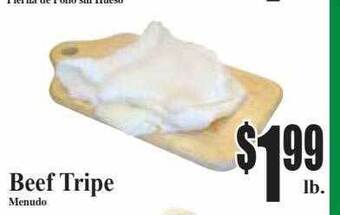 Baja Ranch Beef tripe offer