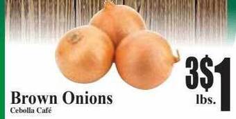Baja Ranch Brown onions offer