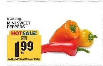 Food Lion Mini sweet peppers offer