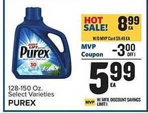 Food Lion Purex offer