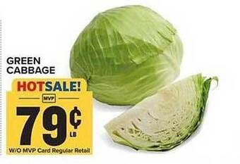 Food Lion Green cabbage offer