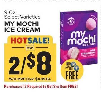 Food Lion My mochi ice cream offer