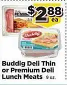Food Town Store Buddig deli thin or premium deli lunch meats offer