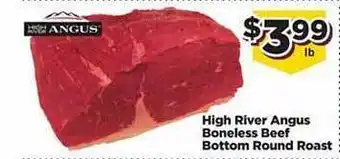 Food Town Store High river angus boneless beef bottom round roast offer