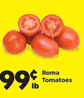 Save a Lot Roma tomatoes offer