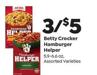 Save a Lot Betty crocker hamburger helper offer