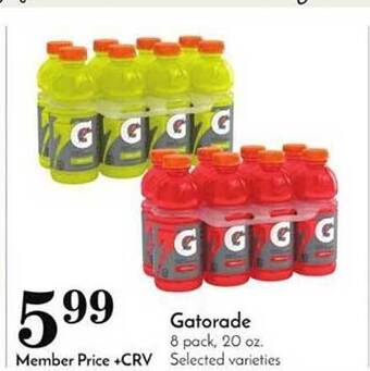 Pavilions Gatorade offer