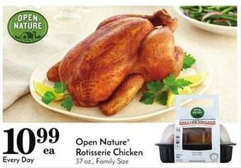 Pavilions Open nature rotisserie chicken offer