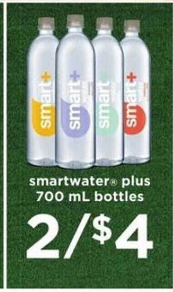 Winn Dixie Smartwater plus 700 ml bottles offer