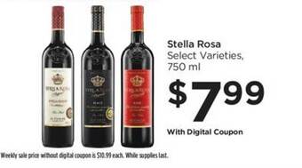 Food 4 Less Stella rosa offer