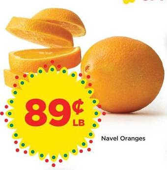 Food 4 Less Navel oranges offer